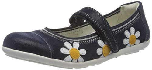 Lurchi Mädchen Marta Geschlossene Ballerinas, Blau (Navy 22), 26 EU von Lurchi