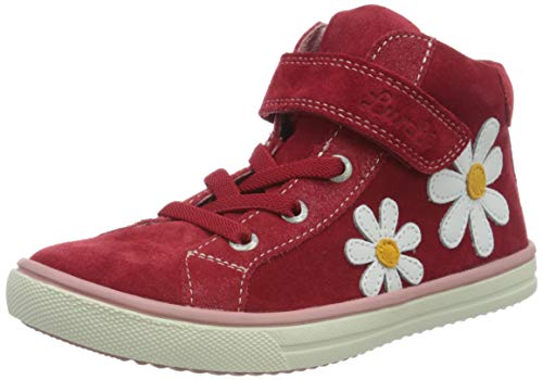 Lurchi Mädchen SIBBI Hohe Sneaker, Rot (Red 33), 27 EU von Lurchi