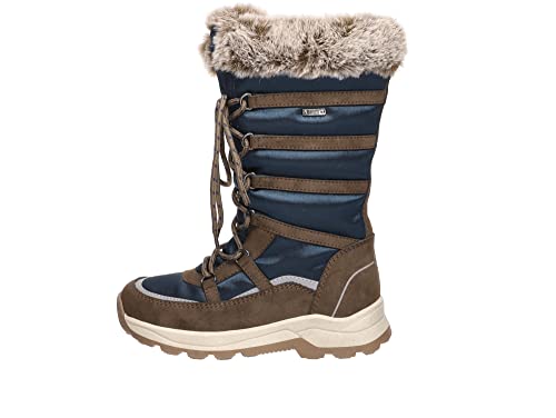 Lurchi Mathilda-tex Schneestiefel, Brown Navy, 33 EU von Lurchi