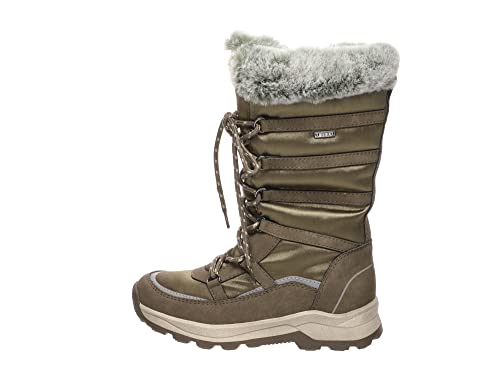 Lurchi Mädchen Mathilda-tex Schneestiefel, Olive, 39 EU von Lurchi