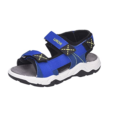 Lurchi Jungen ODONO Sandale, Blau, 32 EU von Lurchi