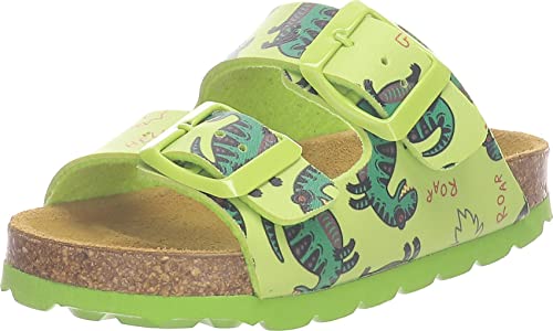 Lurchi Jungen OLE Slipper, GREEN, 31 EU von Lurchi