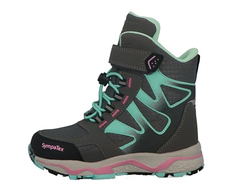 Lurchi Schneestiefel Lenno-Sympatex, Farbe:Grey-Turquoise, Größe:38 von Lurchi
