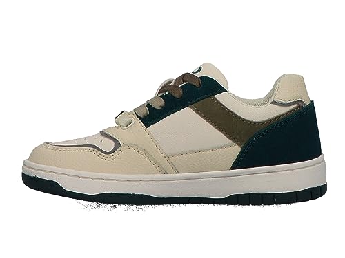 Lurchi Sneaker Golya YK-ID, Farbe:Offwhite-Green-Olive, Größe:32 von Lurchi