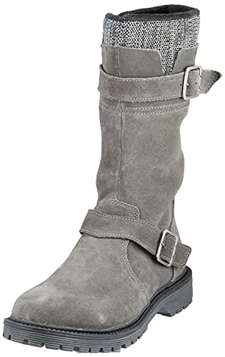 Lurchi Xina-tex Langschaft-Stiefel, Grau, 38 EU von Lurchi