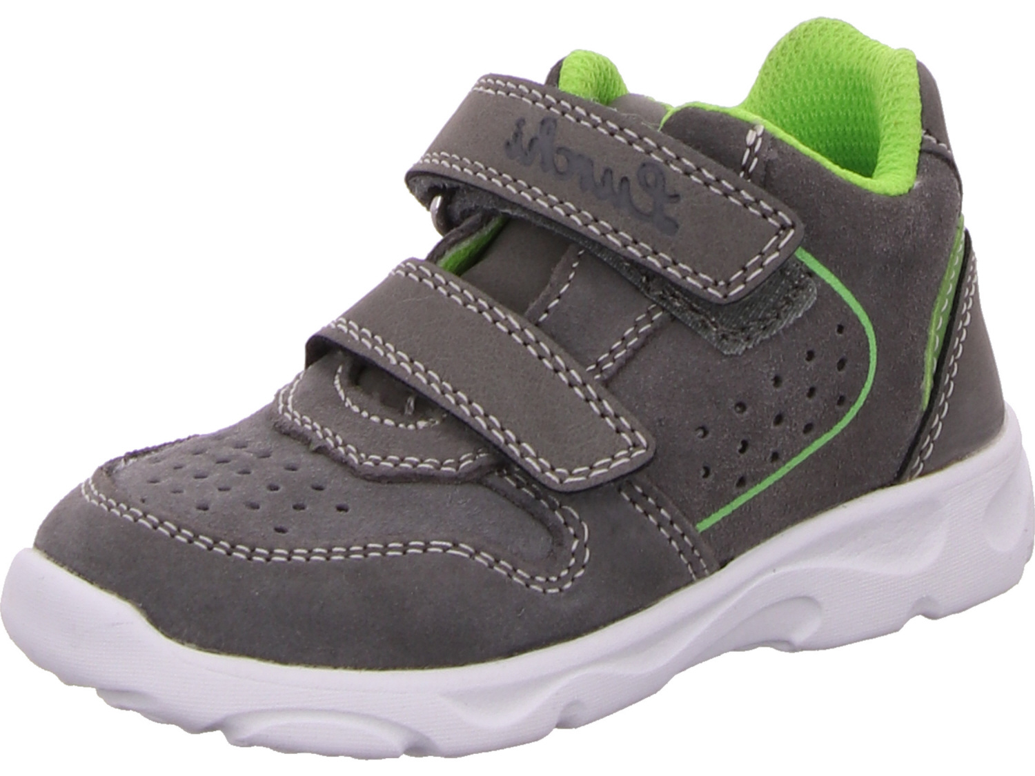 unisex Lauflernschuhe grau 23 von Lurchi