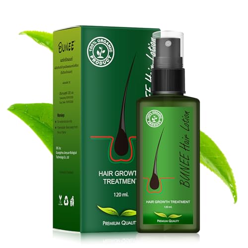 120ml Haarwuchs Spray, Zum Haarwachstum beschleunigen natürliches, Gegen Haarausfall, Haarwuchsmittel Spray, Mehr Volumen Haarwachstum, Für volles Haar und Langes Dickes Haar von LureLuxe