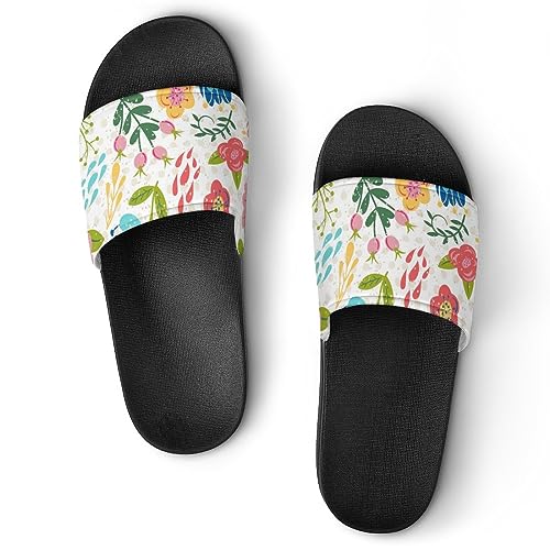 Pantoffeln Für Frauen Blumen Und Pflanzen Dusche Sandalen Badeschuhe Hausschuhe Für Männer Pantoffeln Für Frauen Blumen Und Pflanzen Dusche Sandalen Badeschuhe Hausschuhe Für Männer von Lurnise