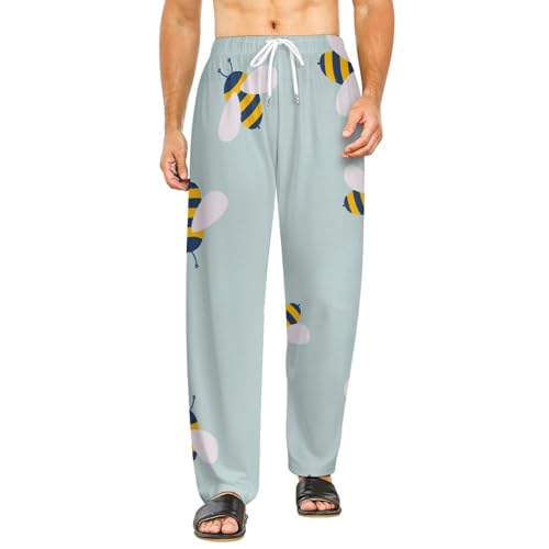 Pyjama-Hosen Für Frauen Bienen-Muster Lounge Pants Schlafanzüge Pyjama-Hosen Für Männer Pyjama-Hosen Für Frauen Bienen-Muster Lounge Pants Schlafanzüge Pyjama-Hosen Für Männer von Lurnise
