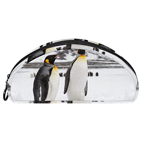 Schreibwarenkoffer Tierischer Pinguin Organizer Tragbares Federmäppchen Kosmetiktasche Organizer Make-Up-Boxen von Lurnise