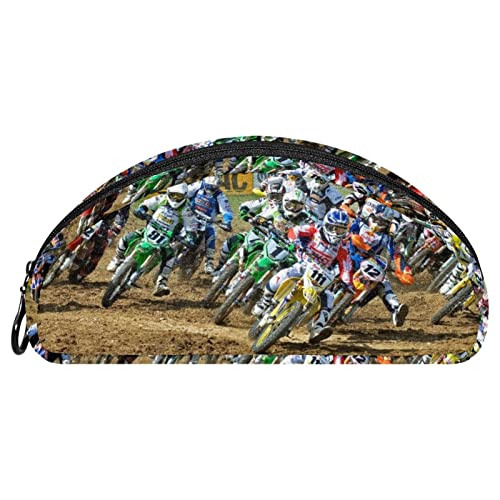 Stifthalter Motorrad Motocross Motorrad Pencil Box Pen Organizer Case Make-Up-Tasche von Lurnise