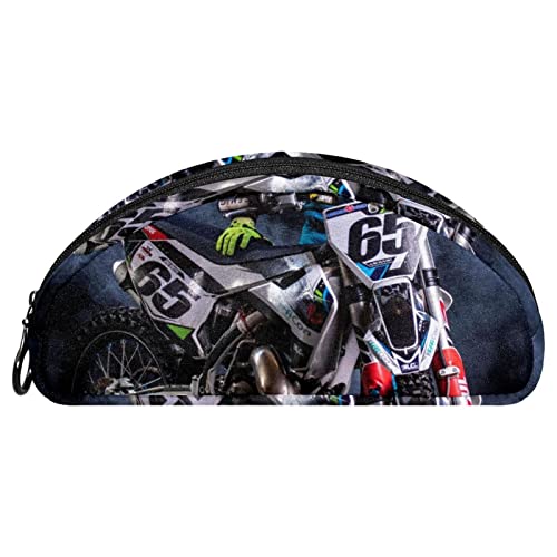 Stifthalter Motorrad Motorrad Motocross Pencil Box Pen Organizer Case Make-Up-Tasche von Lurnise