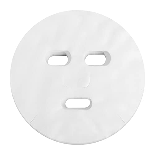 100 stücke Einweg Gesichtsmaske Reiner Baumwolle Papier Gesichtsmaske Blatt ultradünne DIY Kosmetik Gesichtspflege Maske von Lurrose