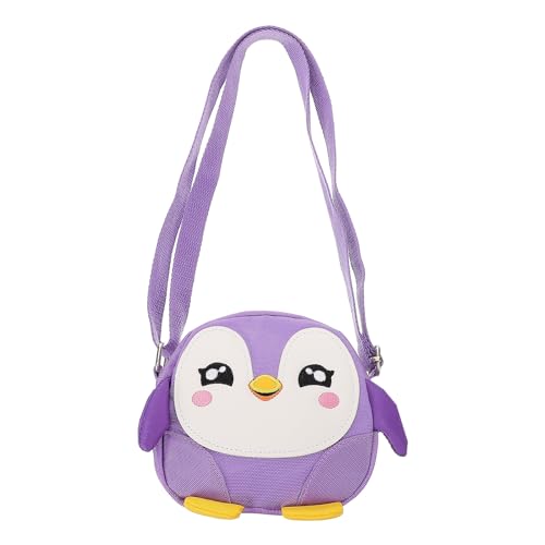 1stk Umhängetasche Seitentasche Für Mädchen Tier Vorschule Messenger Handtasche Tiermädchenhandtasche Freizeittasche Für Mädchen Tragetasche Polyester Lässige Tasche Mini Kind von Lurrose