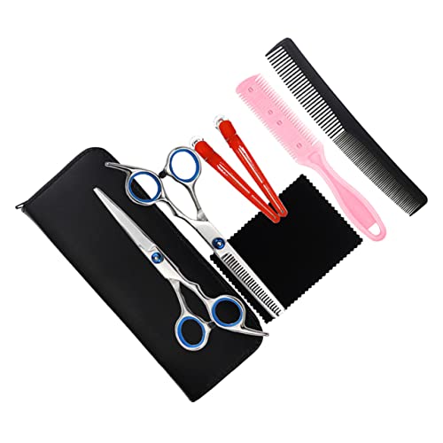 Lurrose 1 Professionelle Schere Rasierer Werkzeuge Für Friseurscheren Haarschneide-set Haarschneidekamm Salonscheren-kit Friseurscheren-set Zwiebelschneider Kind Haarschere Garn von Lurrose