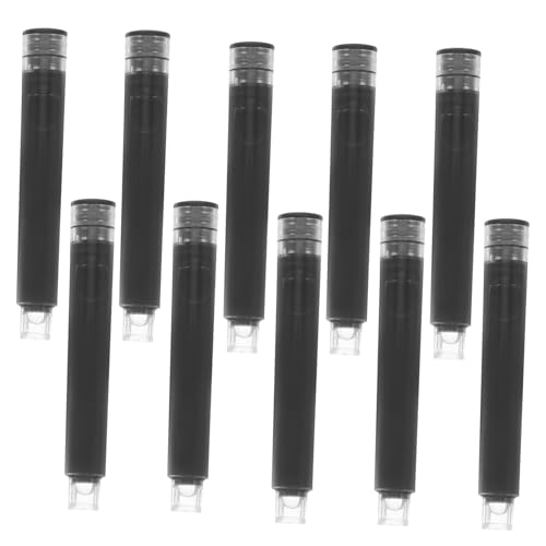 Lurrose Füllfederhalter-tintenpatronen Nachfüllbar Schnelltrocknende Tinte Schwarz Füllfederhaltertinte Für Schreiben Für Schüler Geeignet Für Hausaufgaben Und Übung von Lurrose