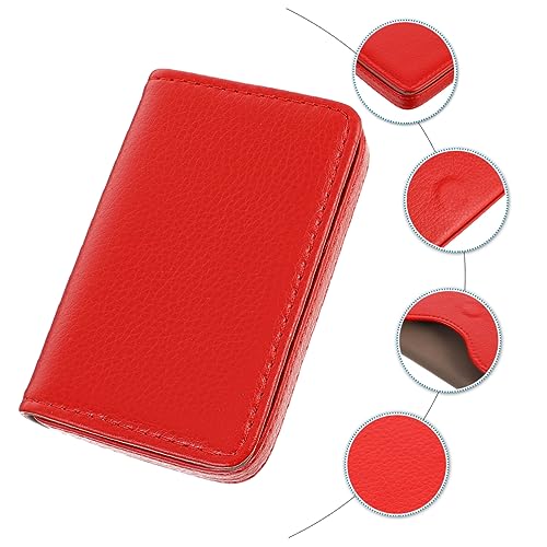 Lurrose 1 Stück Karton Kartenpaket Leder Geldbörsen kleine Handtasche kreditkartenhalter Credit Card Holder Inhaber eines kreativen Unternehmens Namensfall Vollständige Verpackung Kasten von Lurrose