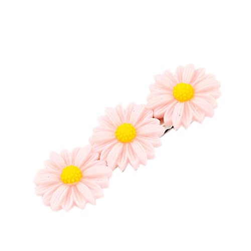 Lurrose 10 Stk Sonnenblumen-krokodilklemmen Blumenhaarspangen Für Frauen Haarspangen Mit Blumen Blumenclips Für Haarschmuck Gänseblümchen-haarnadel Zubehör Temperament Fräulein von Lurrose