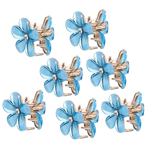 Lurrose 10st Kamelie Haarspange Haarspangen Für Kleinkinder Clips Für Dickes Haar Haarspangen Für Mädchen Mini-haarspangen Cliplegierungsblätter Sind Glas Baby Blumenclip Frisch von Lurrose