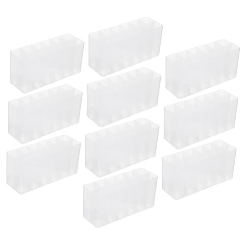 Lurrose 10stücke Stiftehalter Soliden Farben Praktische Organizer Für Schreibtisch Bürobedarf Aufbewahrungslösung Für Marker Und Schreibutensilien von Lurrose