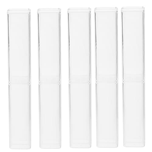 Lurrose 10stücke Federmäppchen Transparent Multifunktions Schreibwarenbox Für Schüler Stiftebehälter Leere Lagerung Behälter Aus Kunststoff Mit Schnappverschluss von Lurrose