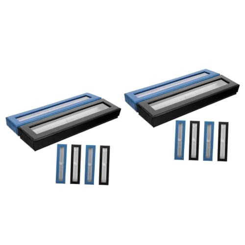 Lurrose 12stücke Stiftaufbewahrungsboxen Strapazierfähigem Papier Mit Fenster Tragbare Federmäppchen Für Bleistifte Und Füllfederhalter Für Schule Und Büro von Lurrose