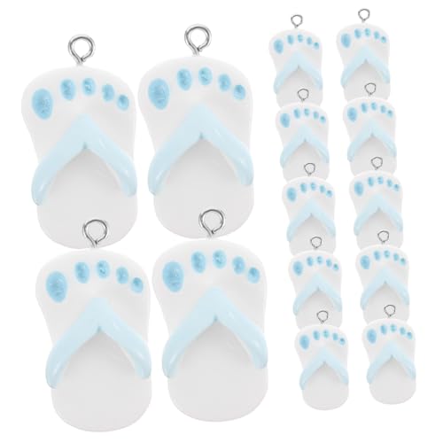 Lurrose 12 Teiliges Anhänger Perlen Set Drahtketten Geburtsstein Armband Sandalen Schlüssel Mini Charms Für Armbänder Schlüsselanhänger Para Slipper Schlüsselband Plüsch Set von Lurrose