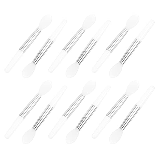 12Pcs Silikon Lip Pinsel Mini Professionelle Make- Up Augenbraue Lippenstift Pinsel Kosmetik Zauberstäbe Reise Werkzeug für Lip Balm Masken Öl Farbe 2 von Lurrose