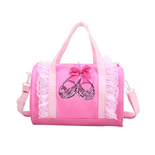 Lurrose 1Pc Ballett Dance Tasche Ziemlich Duffle Tasche Mode Speicher Tasche Messenger Tasche für Mädchen von Lurrose