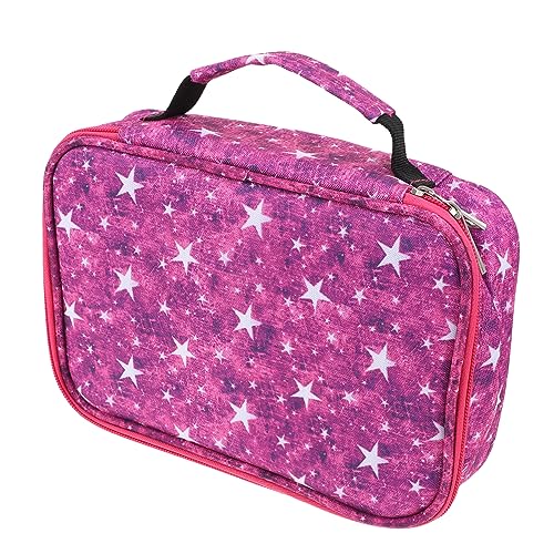 Lurrose 1Stk Mäppchen Bleistift-Organizer-Tasche Federtasche mit großem Fassungsvermögen Stiftetui für Kunstmalerei Tasche für Malstifte tragbar Aufbewahrungstasche Schreibwaren-Box von Lurrose