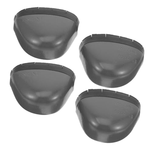 Lurrose 2 Paare Schutzkappen für Sicherheitsschuhe Stahlkappen Zehenschutz Arbeitsschutz für Herren Outdoor Zubehör Robuster Zehenschutz für Baustelle Lager und Werkstatt von Lurrose