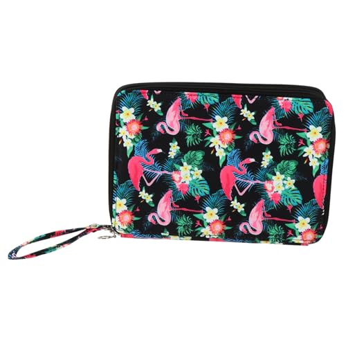 Lurrose 2 STK Bleistift Aufbewahrungstasche Schreibwaren-Organizer Aus Oxford-Stoff Aufbewahrungstaschen Mit Reißverschluss Zeichenstift-Organizer-Tasche Pu Schreibwaren-Box Reisen von Lurrose