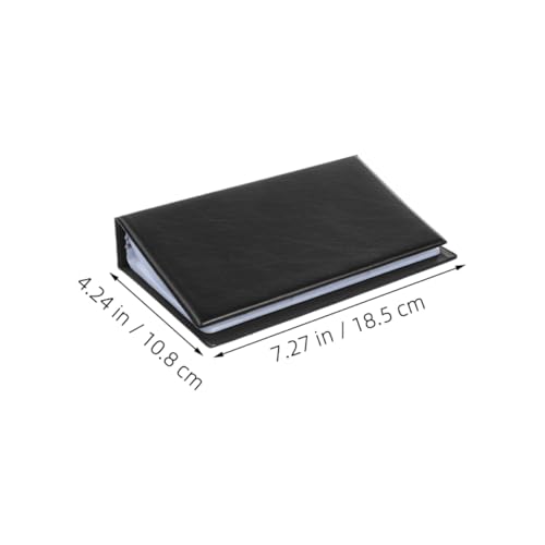 Lurrose 2 Stück Visitenkartenbuch aus PU Leder Kompakter Business Card Holder Organizer mit Kartenetui zur Aufbewahrung von Visitenkarten und Kreditkarten Schwarz Tragbar und Langlebig Lurrose 2 Stück Visitenkartenbuch aus PU Leder Kompakter Business Card Holder Organizer mit Kartenetui zur Aufbewahrung von Visitenkarten und Kreditkarten Schwarz Tragbar und Langlebig von Lurrose