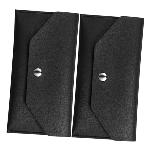Lurrose 2 Stück Wiederverwendbare Budget Geldumschläge aus Pu-Leder Schlanke Vintage Cash Envelope Wallet für Damen Multifunktionale Geldbörse mit Separaten Fächern zur Organisation von Lurrose 2 Stück Wiederverwendbare Budget Geldumschläge aus Pu-Leder Schlanke Vintage Cash Envelope Wallet für Damen Multifunktionale Geldbörse mit Separaten Fächern zur Organisation von von Lurrose