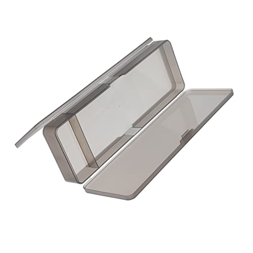 Lurrose 2stücke Oblonger Aufbewahrungsboxen Transparente Stiftehalter Für Schüler Vielseitige Federmäppchen Für Stifte Marker Und Für Schreibtischorganisation von Lurrose