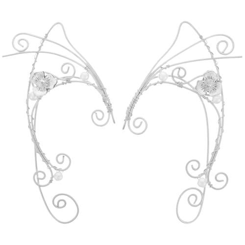 Lurrose 2Pcs Ohr Manschetten Clip Vintage Kupfer Ohr Haken Clip auf Ohr Schmuck für Frauen Teen Mädchen von Lurrose