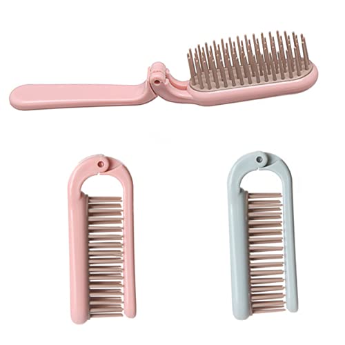 Lurrose 2Pcs Toupierkämme Für Damen Herren Haarkamm Haarkamm Für Herren Faltbarer Haarkamm Bartbürste Kamm Set Haarpflege Zubehör Lockenkamm Kleiner Kamm Styling Kamm Tasche Reise Blau von Lurrose