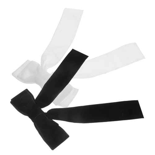 Lurrose 2St Schleifenclip für Damen Haarspangen für Haarschmuck seidenband Schleifenspangen Haarspangen mit Schleifenband Modellieren Haarnadel Entenschnabel-Clip schmücken von Lurrose
