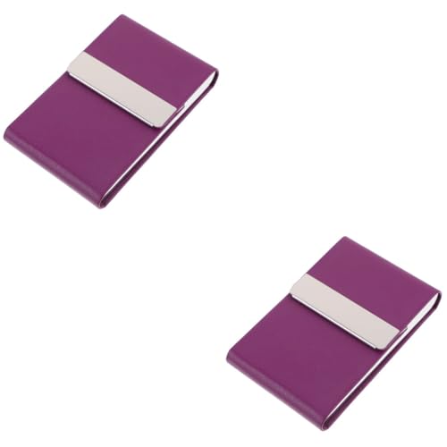 Lurrose 2stücke Business Cards Holder Eleganter Kartenetui Für Damen Und Großer Für Veranstaltungen Und Geschäftliche Anlässe Schützende Mit Stilvollem Design von Lurrose