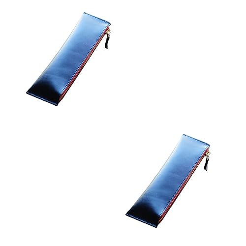 Lurrose 2stücke Handgefertigtes Federmäppchen Für Stifte Und Schreibwaren Vintage Stiftehalter Mit Reißverschluss Für Schule Büro Und von Lurrose