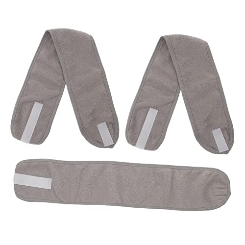 Lurrose Handtücher 3st Make-up-stirnband Schweißbänder Stirnbänder Für Damen Make-up- Waschen Stirnband Zum Zurückziehen Der Haare Spa-haarband Polyester-spandex Fräulein Sauber von Lurrose