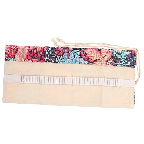 Lurrose Rolletui Pinsel 3 Stück Rollen Federmäppchen Bleistift Aufbewahrungshalter Farbstifte Stifte Farbige Make up Tasche Organizer Bleistift Aufbewahrungstasche Farbstifte Farbstift Organizer von Lurrose