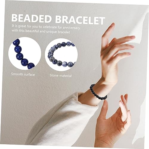 Lurrose 3 Stück Teiliges Beaded Stretch Armband für Damen Stabiles Perlenarmband mit Elastischem Design Modisches Schmuckstück als Geburtstagsgeschenk für Frauen und Freunde von Lurrose