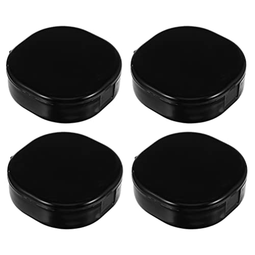 Lurrose 4 Stück Reinigungsbox Für Make-up-pinsel Farbentfernungsschwamm Dose Farbentferner Schwamm Pinselreiniger Für Farbschalter Kosmetik Kunststoff-box Make-up-puder Makeup Entferner von Lurrose
