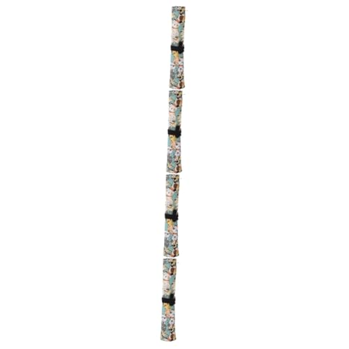 Lurrose 4 Teiliges Rollen Ölgemälde Federmäppchen Bleistift Geldbörse Bleistiftbeutel Schlitz Multifunktions Federmäppchen Buntstift Hüllen Farbiges Federmäppchen Farbiges von Lurrose