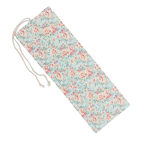 Lurrose 48Er Rolle Bleistift Buntstifte Federmäppchen aufrollbar Bunte Stifte Federmäppchen aus Segeltuch schreibwaren Protect bürstenhalter griffelmappe Space Saver Verpackung Mädchen von Lurrose
