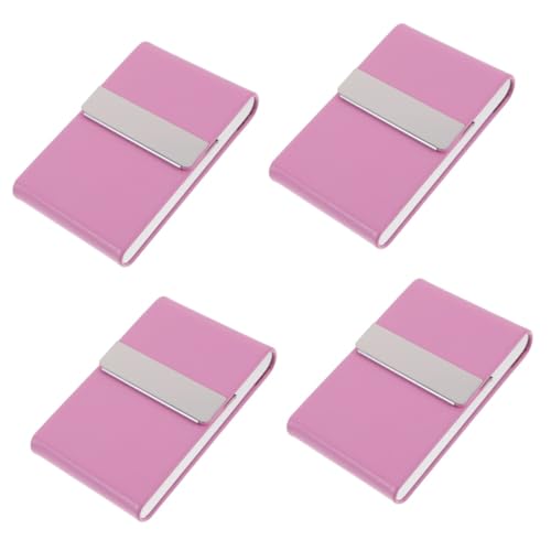 Lurrose 4stücke Business Cards Holder Für Und Eleganter Kartenetui Mit -Schutz Großer Für Visitenkarten Id-Karten Und Reisepass Für Und Berufliche Anlässe von Lurrose