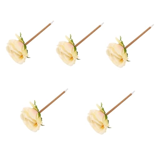 Lurrose 5stücke Blumenstrauß Kugelschreiber Mit Langem Griff Muttertag Kreative Und Dekorative Stiftlösung Für Mütter Für Notizen Und Schreiben von Lurrose