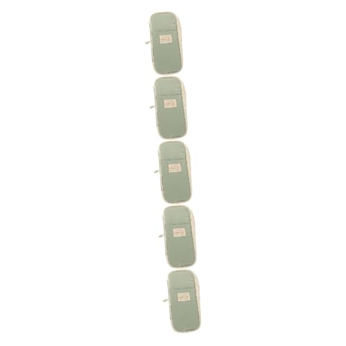 Lurrose 5St für Make-up-Pinsel briefpapier Set schreibwaren Set Pin-Set Pin-Box stiftetui süßes Federmäppchen Tasche Federmäppchen für Damen Stiftebeutel Segeltuch Green Lurrose 5St für Make-up-Pinsel briefpapier Set schreibwaren Set Pin-Set Pin-Box stiftetui süßes Federmäppchen Tasche Federmäppchen für Damen Stiftebeutel Segeltuch Green von Lurrose