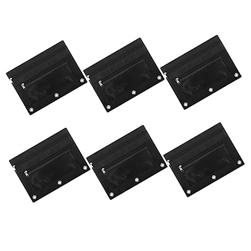 Lurrose Bleistifttasche Mit Glatten Kanten Reißverschluss Oxford-Stoff Bleistiftbeutel Für Büro Schule Und Den Täglichen Gebrauch von Lurrose